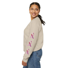 In October We Wear Pink – Breast Cancer Awareness Unisex Crewneck Sweatshirt