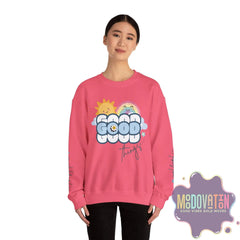 Good Things Unisex Heavy Blend Crewneck Sweatshirt - MOODOVATION