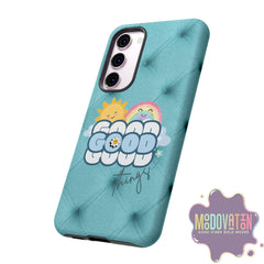 Good Things Phone Case - Teal - MOODOVATION