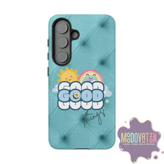 Good Things Phone Case - Teal - MOODOVATION