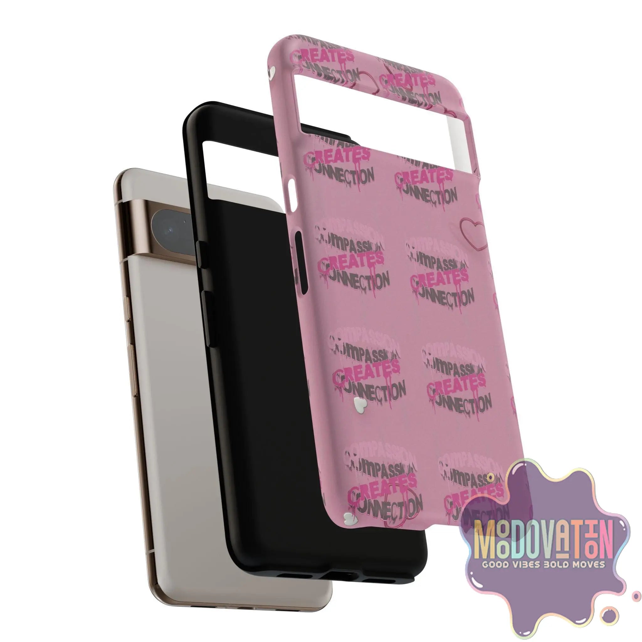 Compassion Creates Connection Phone Case - MOODOVATION