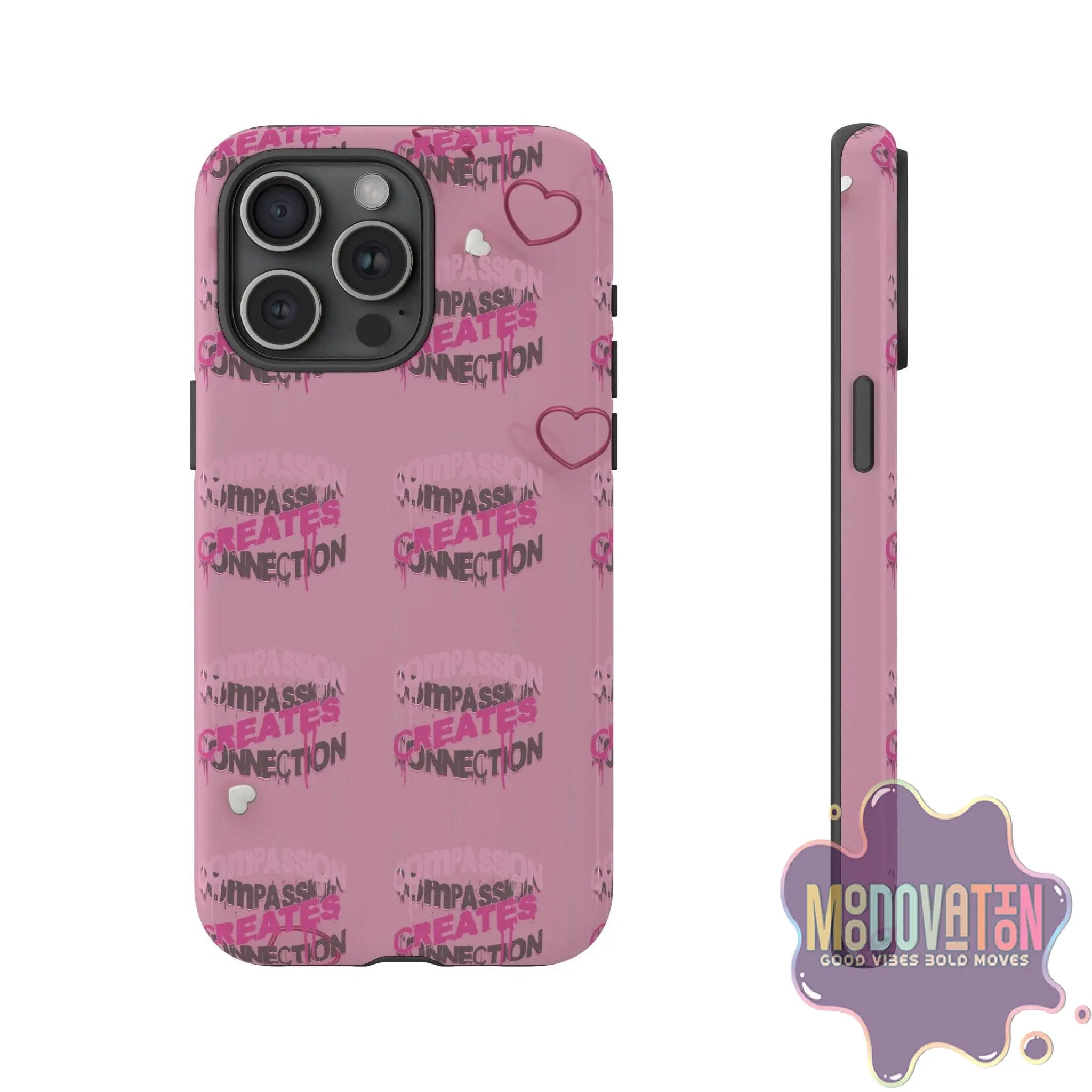 Compassion Creates Connection Phone Case - MOODOVATION