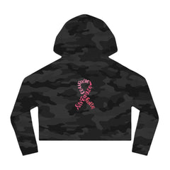 Fight in Pink – Women’s Cropped Hoodie