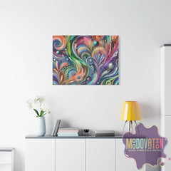 Celestial Crescendo Matte Canvas - MOODOVATION