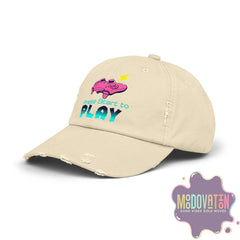Game Over - Unisex Distressed Vintage Hat - MOODOVATION