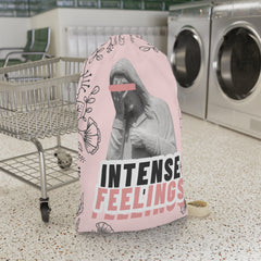 Intense Feelings - Rose Pink Laundry Bag