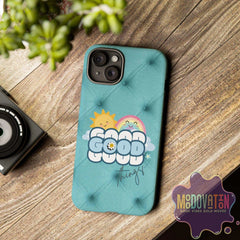 Good Things Phone Case - Teal - MOODOVATION