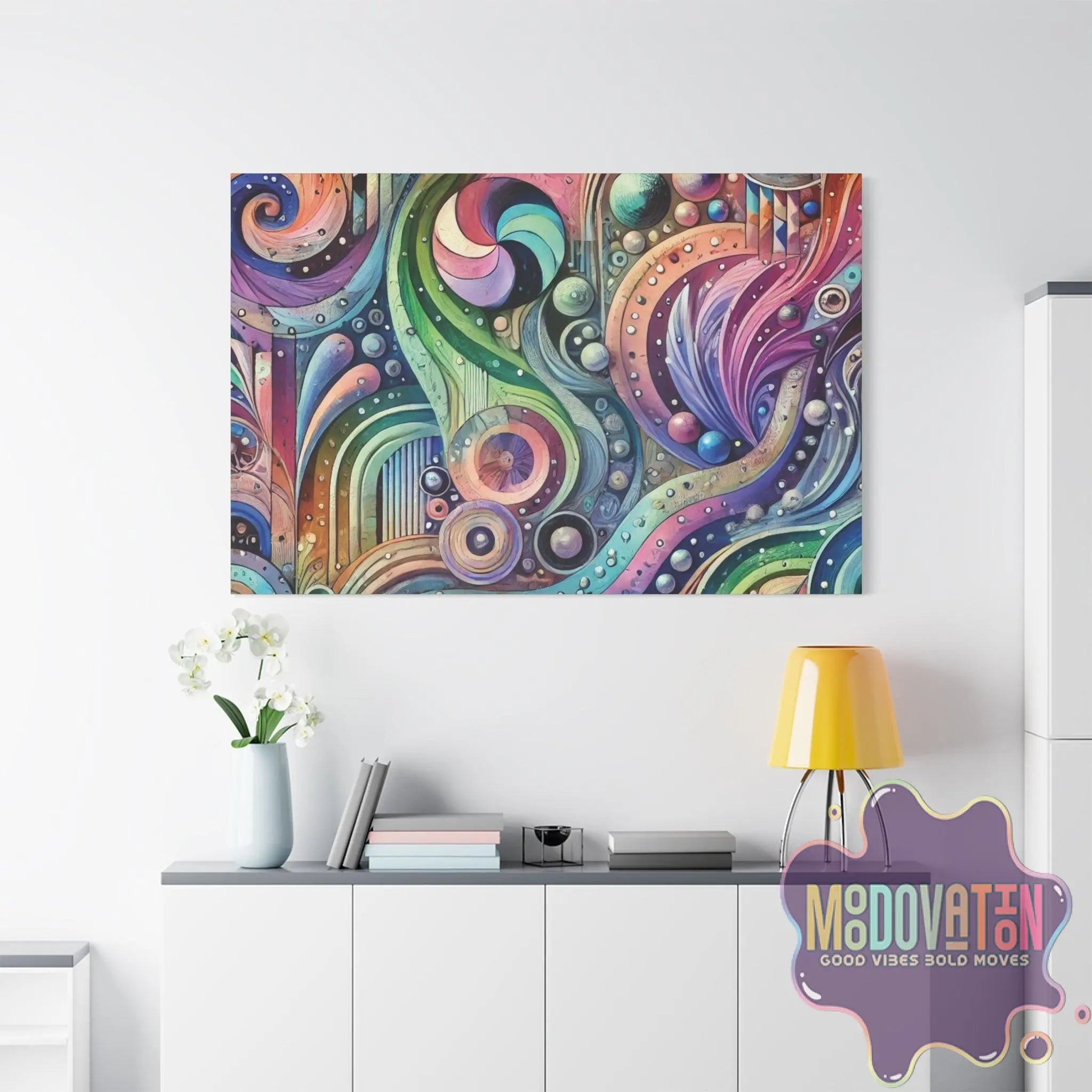 Astral Rhapsody Matte Canvas - MOODOVATION