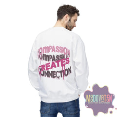 Self-Compassion Unisex Midweight Crewneck Sweatshirt - MOODOVATION