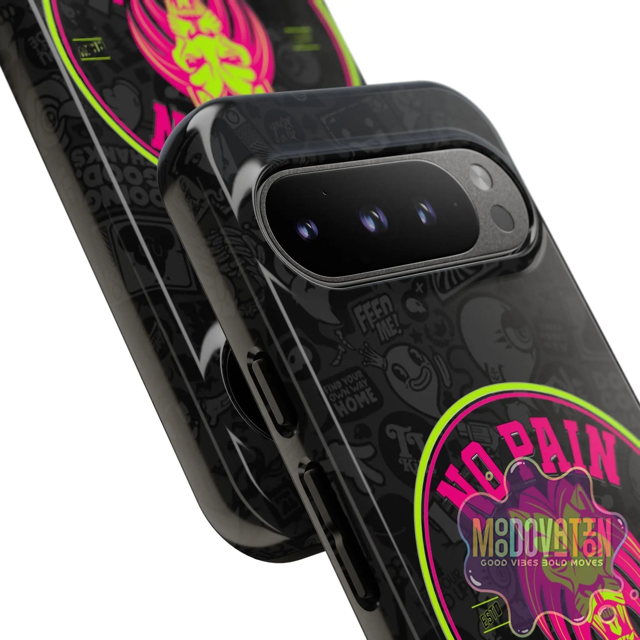 No Pain No Gain Phone Case - Black - MOODOVATION