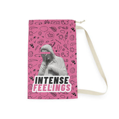Intense Feelings - Pink Laundry Bag