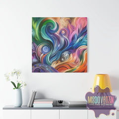 Ethereal Flow Matte Canvas - MOODOVATION