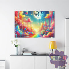 Lunar Euphoria Matte Canvas - MOODOVATION