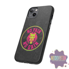 No Pain No Gain Phone Case - Black - MOODOVATION