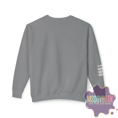 Good Vibes Bold Moves Personalized Unisex Lightweight Crewneck Sweatshirt - Brand Edition Moodovation