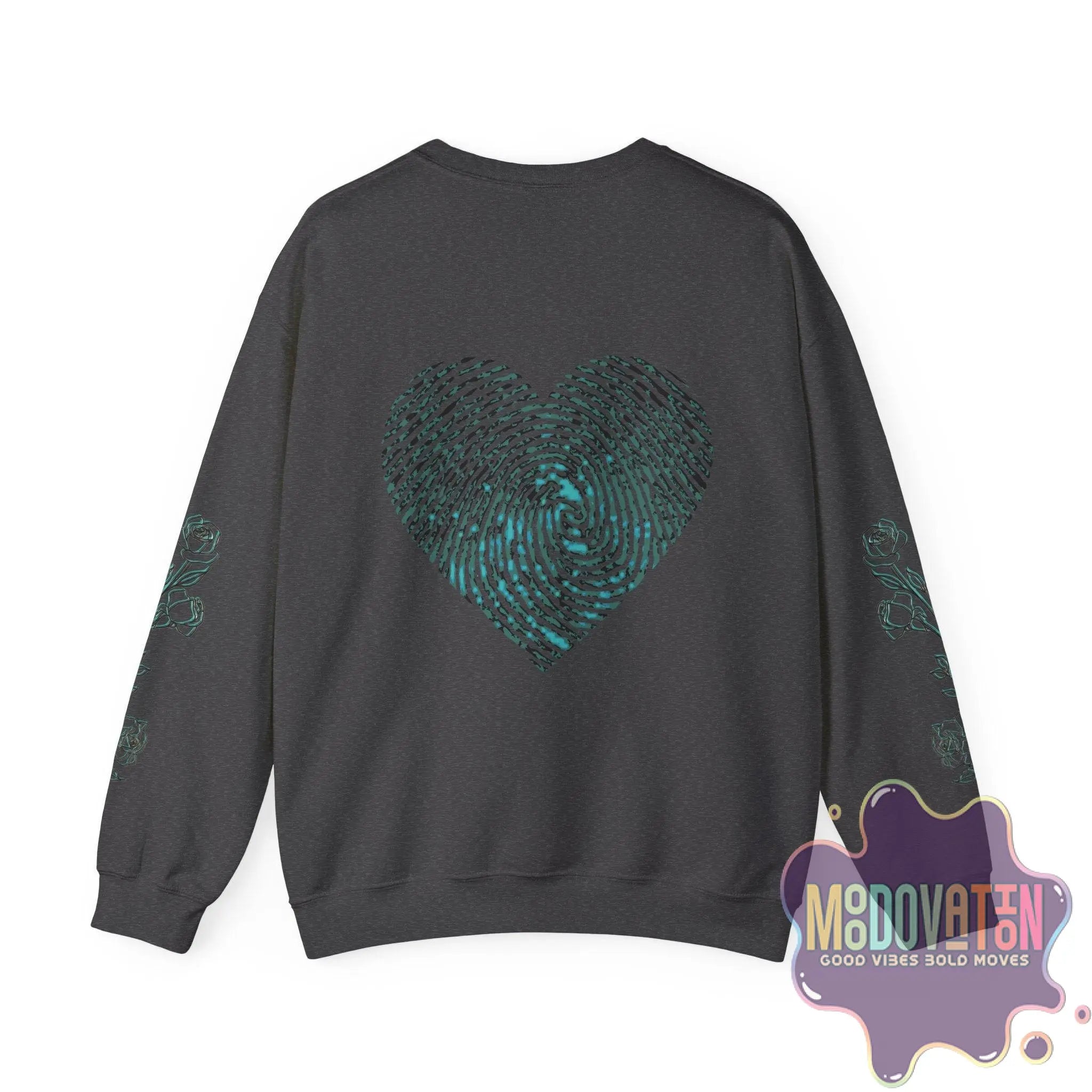 Feeling Is Healing Unisex Heavy Blend Crewneck Sweatshirt - MOODOVATION