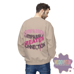 Self-Compassion Unisex Midweight Crewneck Sweatshirt - MOODOVATION