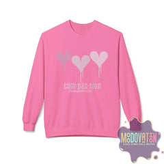 Self-Compassion Unisex Midweight Crewneck Sweatshirt - MOODOVATION