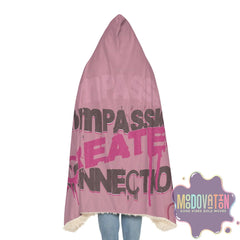 Compassion Snuggle Blanket - Pink - MOODOVATION