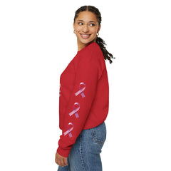 In October We Wear Pink – Breast Cancer Awareness Unisex Crewneck Sweatshirt