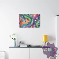 Cosmic Symphony Matte Canvas - MOODOVATION