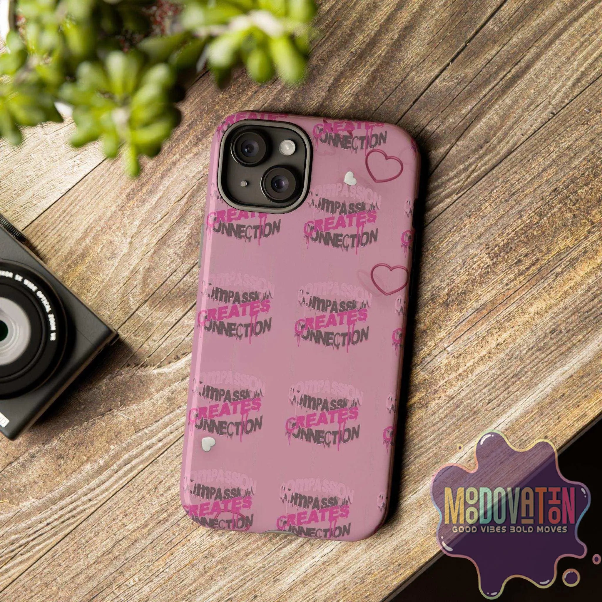 Compassion Creates Connection Phone Case - MOODOVATION