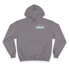 Intense Feelings Champion Unisex Hoodie - Cyan Print