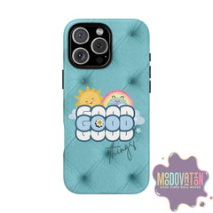 Good Things Phone Case - Teal - MOODOVATION