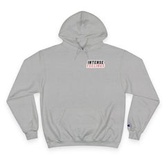Intense Feelings Champion Unisex Hoodie - Black/Rose Pink Print