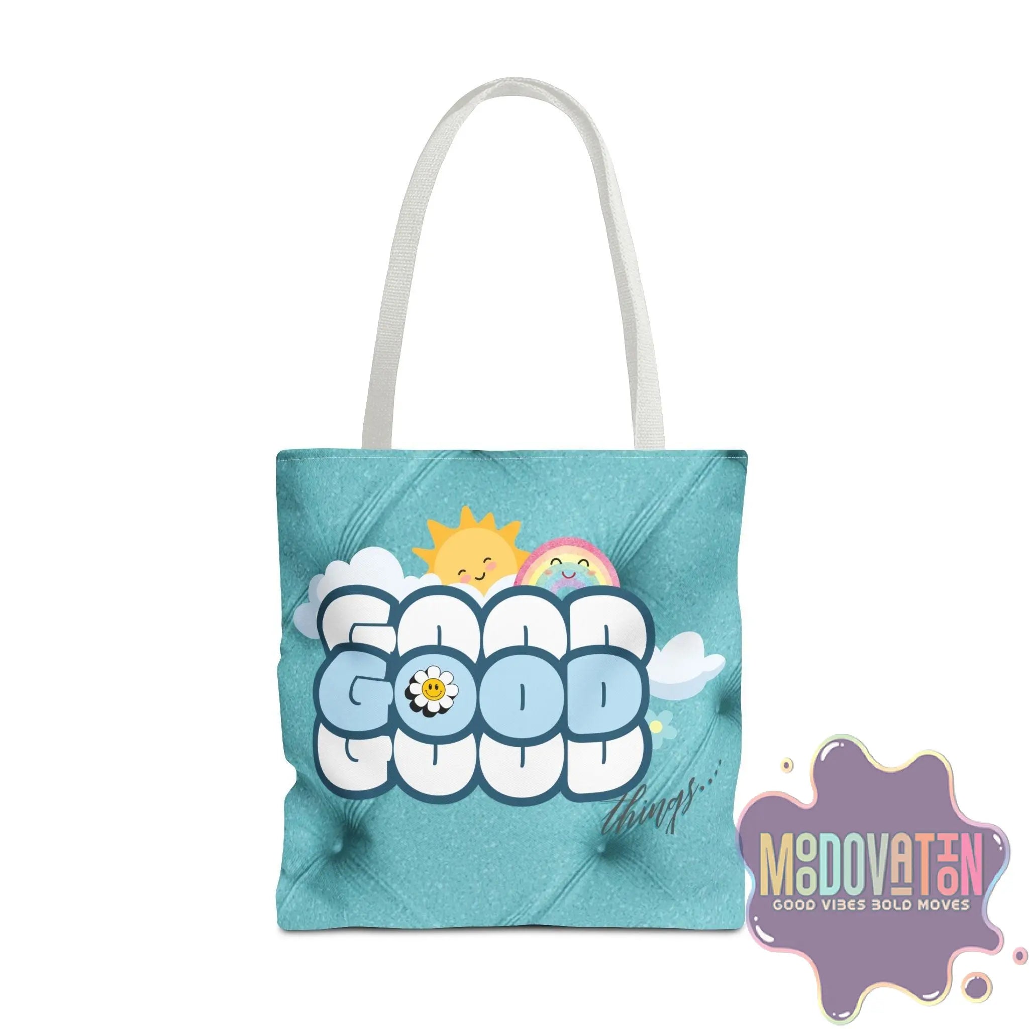 Good Things Tote Bag - Teal - MOODOVATION