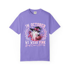 In October We Wear Pink – Breast Cancer Awareness Unisex T-Shirt