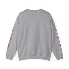 In October We Wear Pink – Breast Cancer Awareness Unisex Crewneck Sweatshirt
