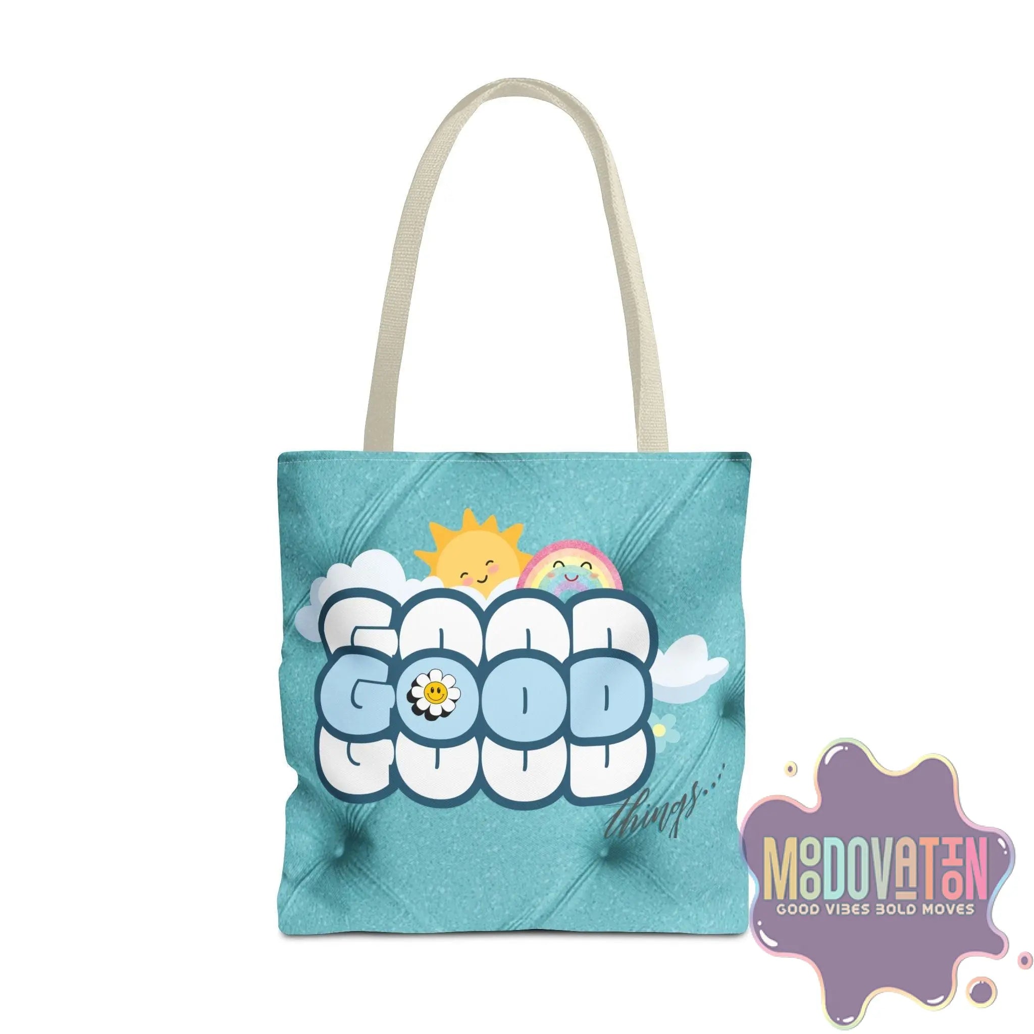 Good Things Tote Bag - Teal - MOODOVATION