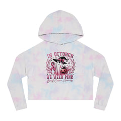 In October We Wear Pink – Women’s Cropped Hoodie