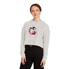 In October We Wear Pink – Women’s Cropped Hoodie