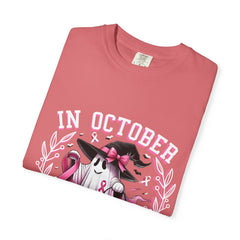 In October We Wear Pink – Breast Cancer Awareness Unisex T-Shirt