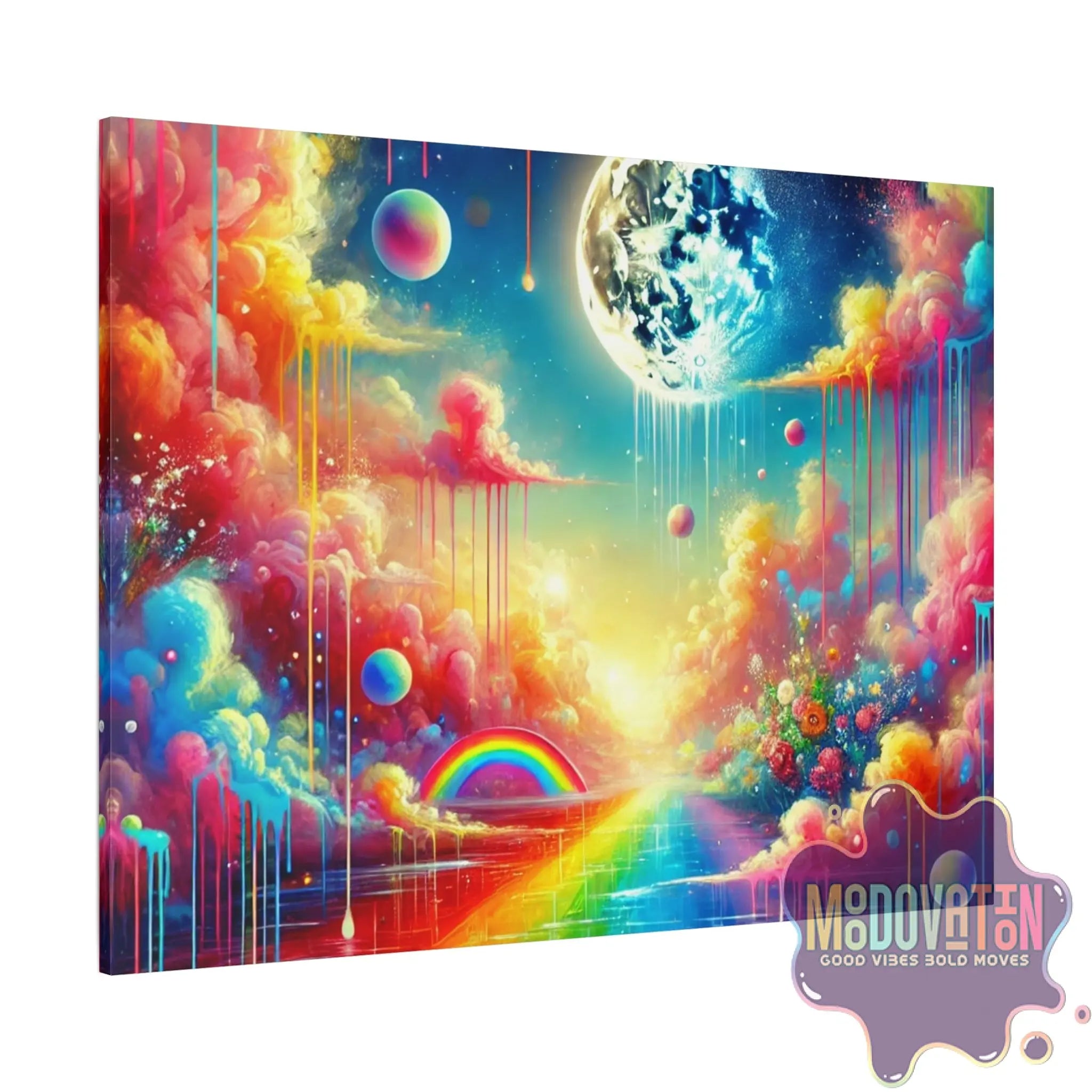 Lunar Euphoria Matte Canvas - MOODOVATION