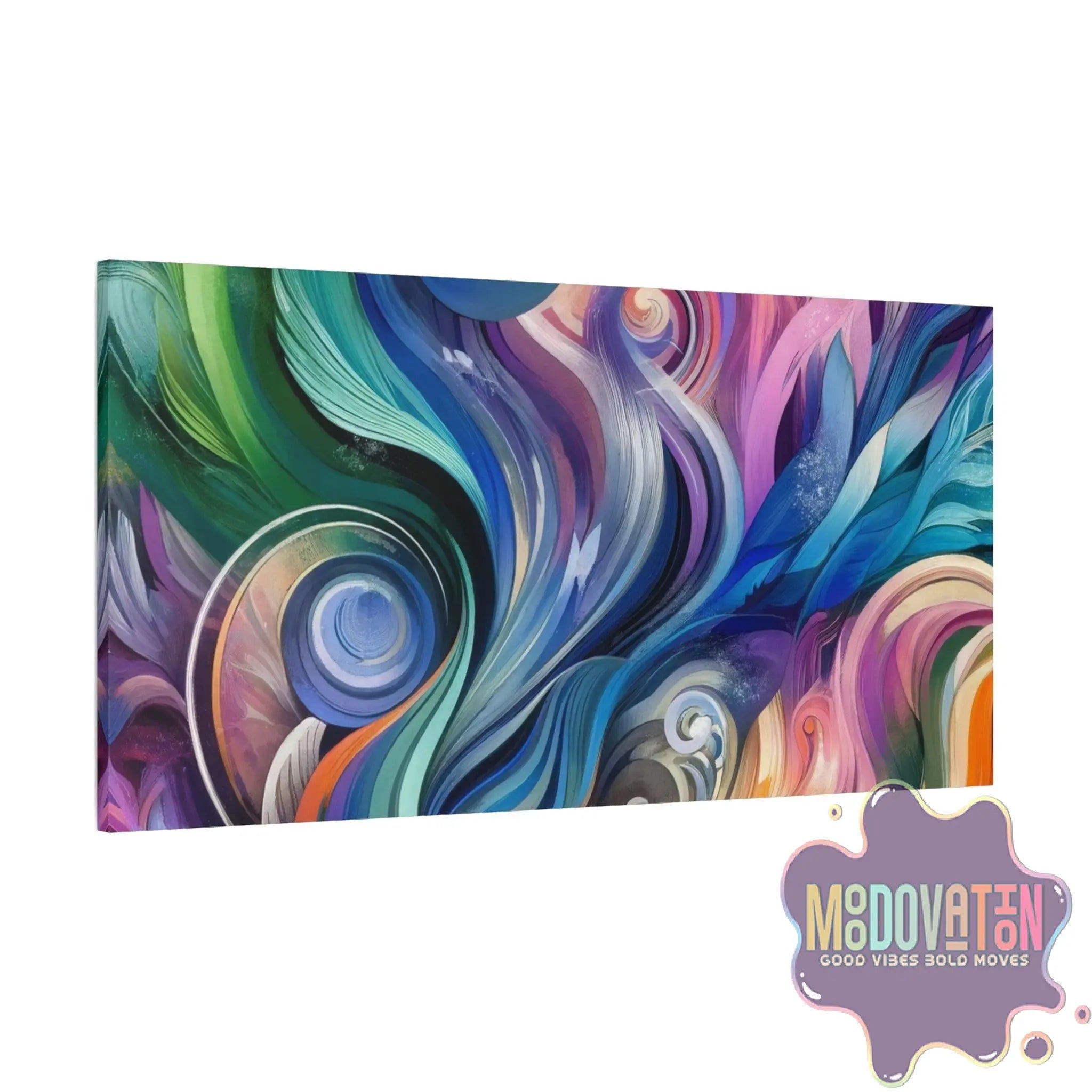 Ethereal Flow Matte Canvas - MOODOVATION