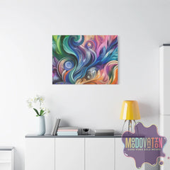 Ethereal Flow Matte Canvas - MOODOVATION