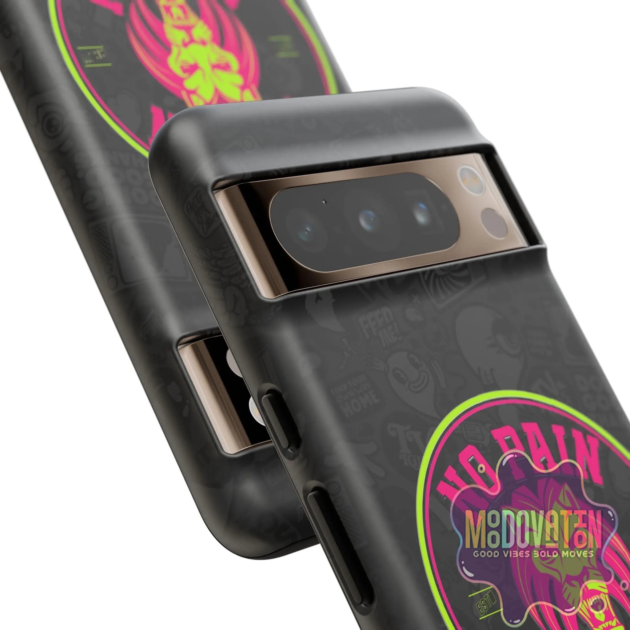 No Pain No Gain Phone Case - Black - MOODOVATION