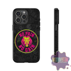 No Pain No Gain Phone Case - Black - MOODOVATION