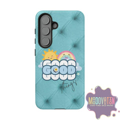 Good Things Phone Case - Teal - MOODOVATION