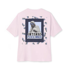 Intense Feelings – Navy Unisex Oversized Tee