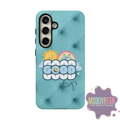 Good Things Phone Case - Teal - MOODOVATION