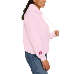Pink Ribbon Awareness Hoodie, Unisex Sweatshirt for Fundraising, Breast Cancer Awareness Month, Inspirational Gift, Cozy Jumpsuit