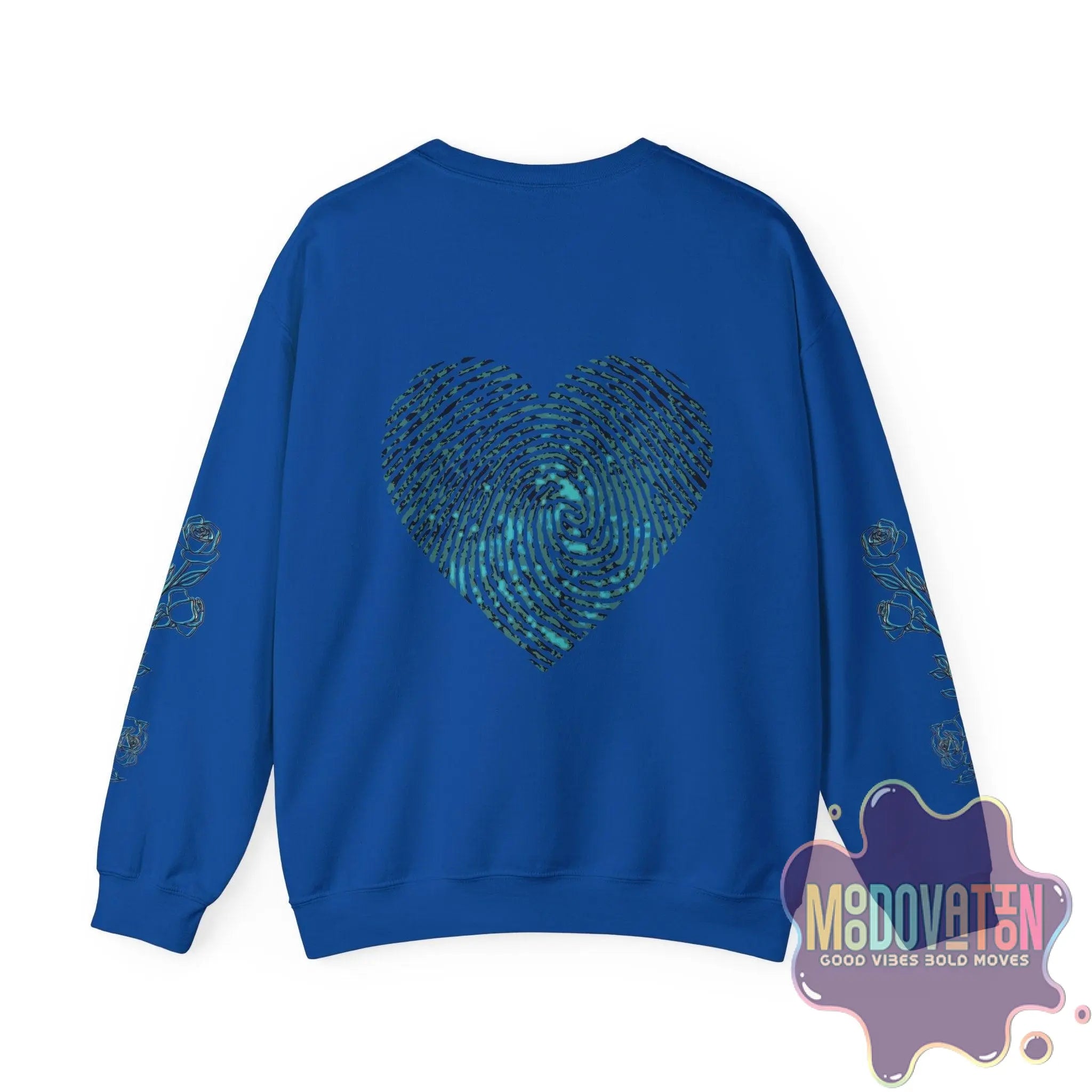 Feeling Is Healing Unisex Heavy Blend Crewneck Sweatshirt - MOODOVATION