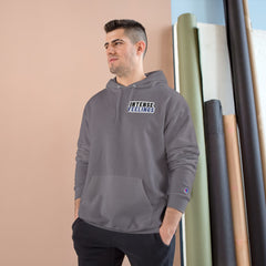 Intense Feelings Champion Unisex Hoodie - Navy Print