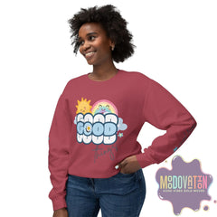 Good Things Unisex Lightweight Crewneck Sweatshirt - Spring Edition Moodovation