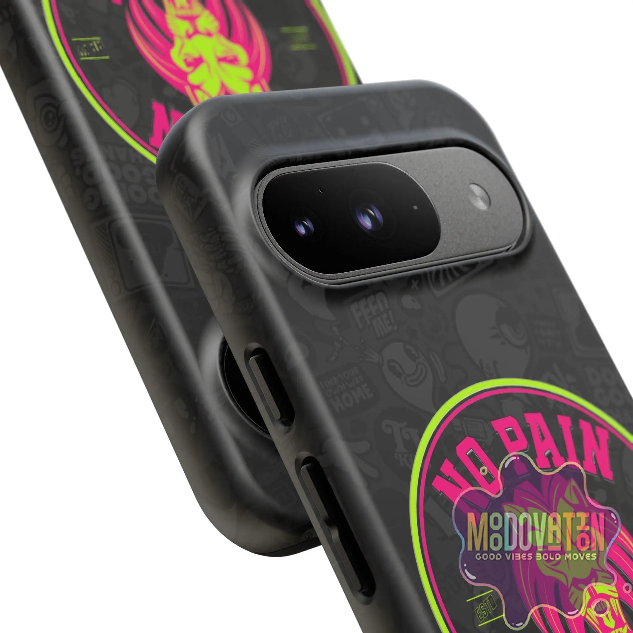No Pain No Gain Phone Case - Black - MOODOVATION