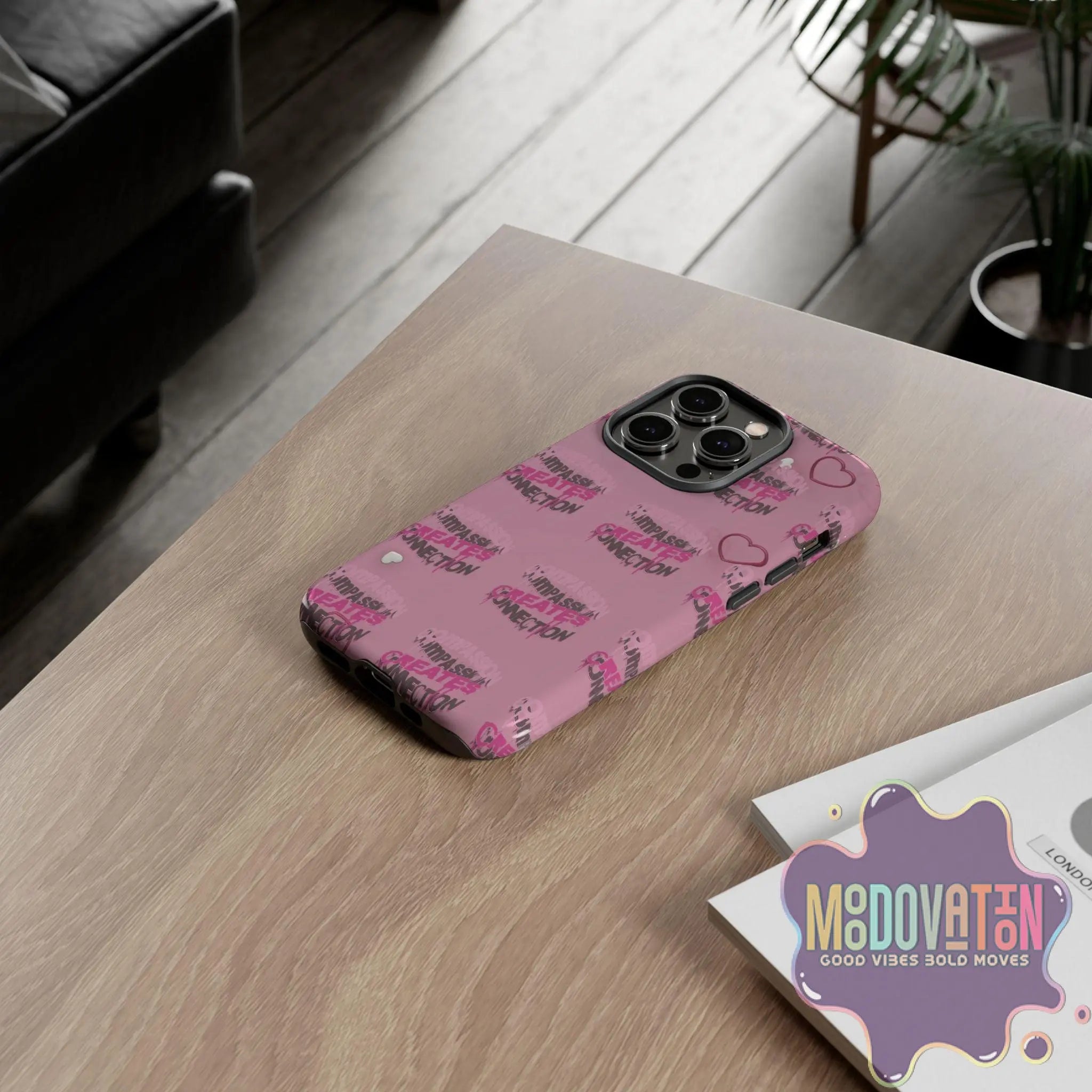 Compassion Creates Connection Phone Case - MOODOVATION